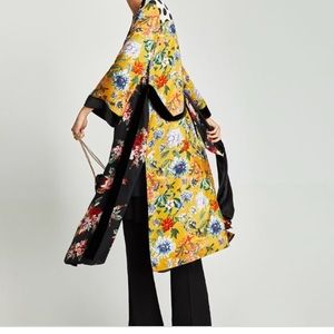 Zara NWT patchwork kimono size S